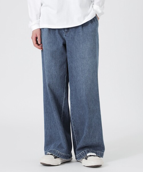 LOVELESS（ラブレス）の「2タックフェードバギーデニム（デニムパンツ・メンズ・ネイビー/ブラック・M/S/L）」の21枚目の写真