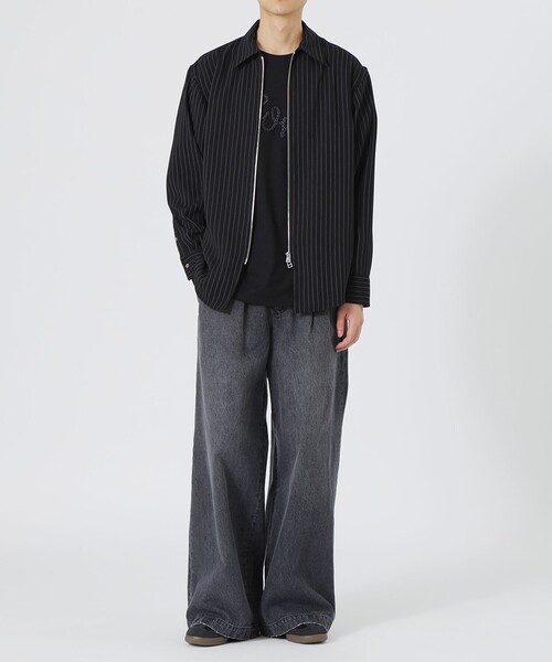 LOVELESS（ラブレス）の「2タックフェードバギーデニム（デニムパンツ・メンズ・ネイビー/ブラック・M/S/L）」の16枚目の写真