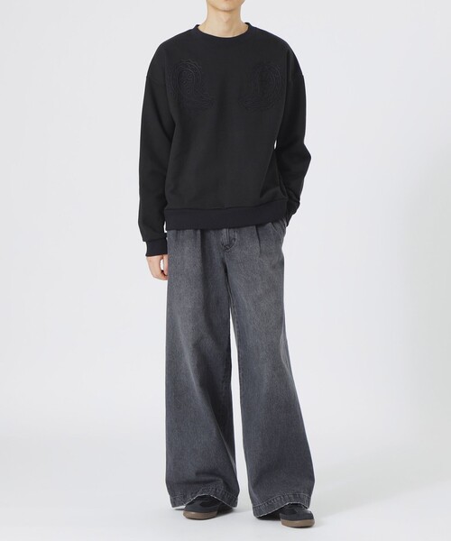 LOVELESS（ラブレス）の「2タックフェードバギーデニム（デニムパンツ・メンズ・ネイビー/ブラック・M/S/L）」の15枚目の写真