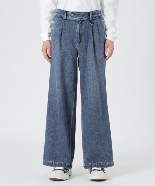 LOVELESS（ラブレス）の「2タックフェードバギーデニム（デニムパンツ・メンズ・ネイビー/ブラック・M/S/L）」の9枚目の写真