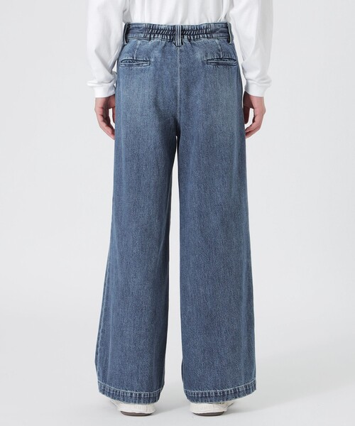 LOVELESS（ラブレス）の「2タックフェードバギーデニム（デニムパンツ・メンズ・ネイビー/ブラック・M/S/L）」の7枚目の写真