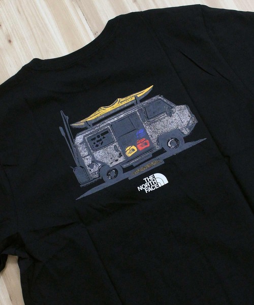 THE NORTH FACE(ザノースフェイス)の「エボリューション グラフィック バックプリント 半袖Tシャツ M EVOLUTION SHORT SLEEVE TEE- GRAPHIC(Tシャツ/カットソー・メンズ・ブラック/ホワイト系・XL/L/M)」の13枚目の写真