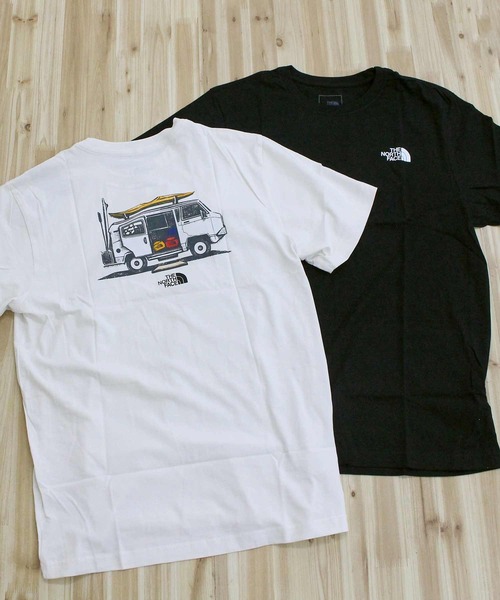 THE NORTH FACE(ザノースフェイス)の「エボリューション グラフィック バックプリント 半袖Tシャツ M EVOLUTION SHORT SLEEVE TEE- GRAPHIC(Tシャツ/カットソー・メンズ・ブラック/ホワイト系・XL/L/M)」の3枚目の写真