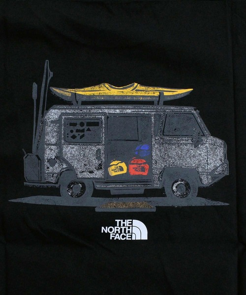 THE NORTH FACE(ザノースフェイス)の「エボリューション グラフィック バックプリント 半袖Tシャツ M EVOLUTION SHORT SLEEVE TEE- GRAPHIC(Tシャツ/カットソー・メンズ・ブラック/ホワイト系・XL/L/M)」の19枚目の写真