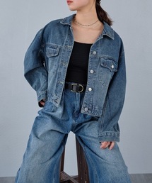 murea（ミュレア）の「デニムショートジャケット（デニムジャケット）」