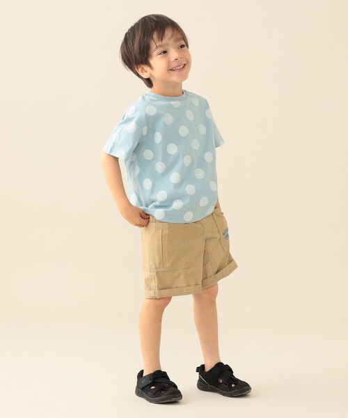 BEAMS mini(ビームスミニ)の「ドット Tシャツ 2026SS (90~140cm) 外遊び プチプラ 通園 通学(Tシャツ/カットソー・キッズ・サックスブルー/レッド系その他2・100/140/110/90/130/120)」の6枚目の写真