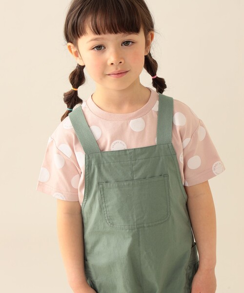 BEAMS mini(ビームスミニ)の「ドット Tシャツ 2026SS (90~140cm) 外遊び プチプラ 通園 通学(Tシャツ/カットソー・キッズ・サックスブルー/レッド系その他2・100/140/110/90/130/120)」の8枚目の写真