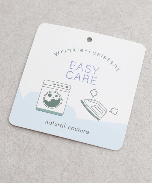 natural couture（ナチュラルクチュール）の「袖口パールノット結び６分袖ブラウス（シャツ/ブラウス・レディース・サックスブルー/ピンクベージュ/チャコールグレー/グレー/オフホワイト・FREE）」の17枚目の写真