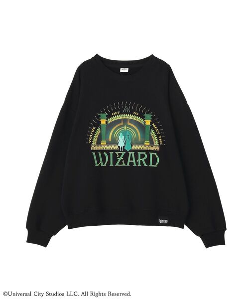 Green Parks(グリーンパークス)の「WICKED エメラルドシティptスウェット(スウェット・レディース・ブラック・FREE)」の17枚目の写真
