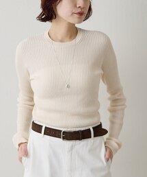 Whim Gazette | ホールガーメントRIBプルオーバー(ニット/セーター)