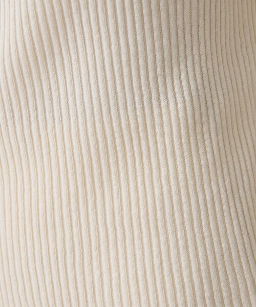 Whim Gazette（ウィムガゼット）の「ホールガーメントRIBプルオーバー（ニット/セーター・レディース・アイボリー/ネイビー・FREE）」の16枚目の写真