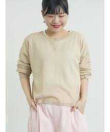 Samansa Mos2（サマンサ モスモス）の「インナーセットプルオーバーニット（ニット/セーター）」