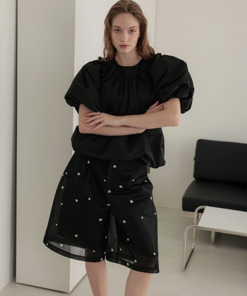 DONOBAN（ドノバン）の「フェアリーブラウス（シャツ/ブラウス・レディース・ホワイト系/ブラック/ホワイト・ONE SIZE）」の15枚目の写真