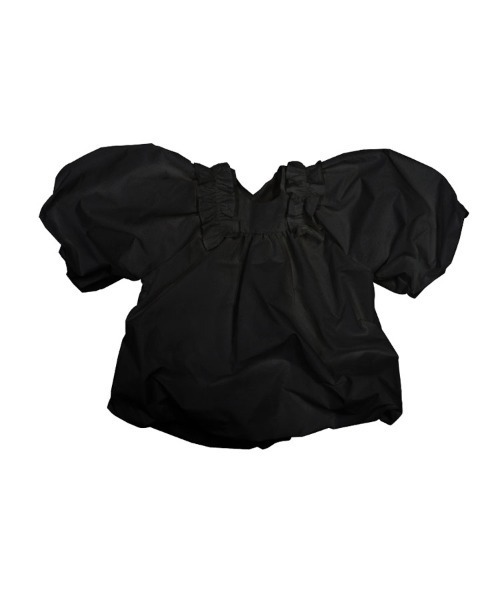 DONOBAN（ドノバン）の「フェアリーブラウス（シャツ/ブラウス・レディース・ホワイト系/ブラック/ホワイト・ONE SIZE）」の4枚目の写真