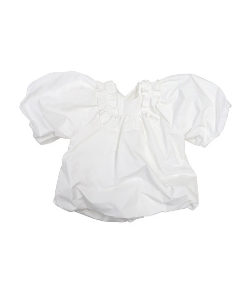 DONOBAN（ドノバン）の「フェアリーブラウス（シャツ/ブラウス・レディース・ホワイト系/ブラック/ホワイト・ONE SIZE）」の5枚目の写真