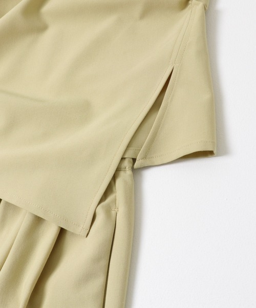 KBF（ケイビーエフ）の「ドレープキャミソールSETパンツ（セットアップ・レディース・ブラウン/ベージュ/ブラック・ONE）」の12枚目の写真