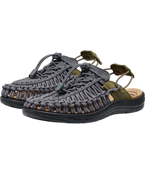 KEEN(キーン)の「UNEEK II CONVERTIBLE / ユニーク ツー コンバーチブル / ALL GENDER スニーカーサンダル(サンダル・レディース・ダークグレー・23.5cm/23cm/28cm/27.5cm/27cm/26.5cm/26cm/25.5cm/25cm/24.5cm/24cm/28.5cm/29cm)」の4枚目の写真