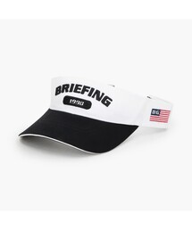 BRIEFING（ブリーフィング）の「【BRIFING GOLF/ブリーフィングゴルフ】MEN'S COLLEGE LOGO VISOR（ゴルフグッズ）」