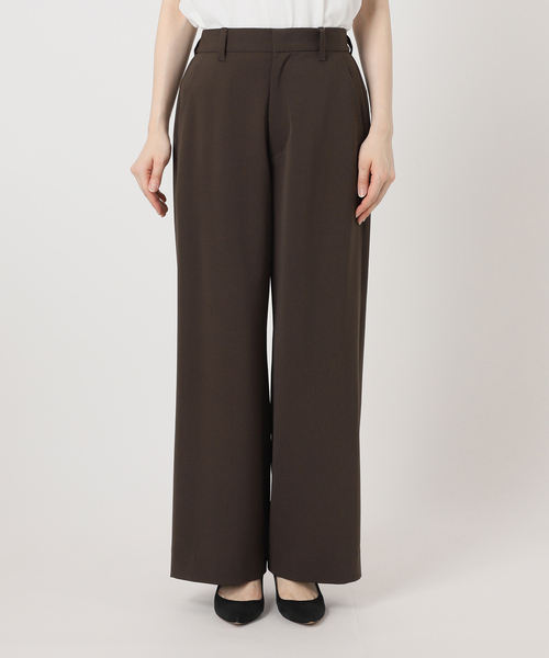 Spick & Span(スピックアンドスパン)の「《新色有り / 追加》ドライストレッチイージーパンツ(スラックス・レディース・ベージュ/ブラウン/ブラック・40/38/36/34)」の14枚目の写真