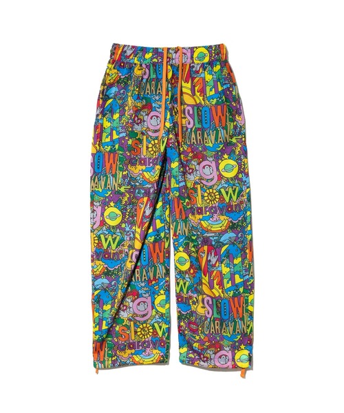go slow caravan(ゴースローキャラバン)の「ガラガラ イージーワイドパンツ W(その他パンツ・レディース・アイボリー/ブラック系その他2/パープル系その他/オレンジ/ブラック・FREE)」の11枚目の写真