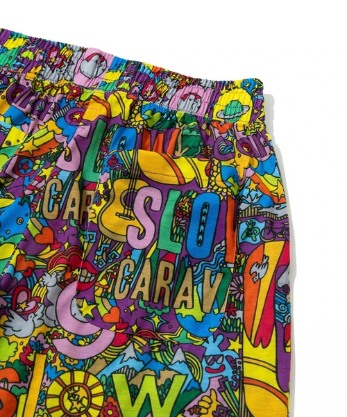 go slow caravan(ゴースローキャラバン)の「ガラガラ イージーワイドパンツ W(その他パンツ・レディース・アイボリー/ブラック系その他2/パープル系その他/オレンジ/ブラック・FREE)」の15枚目の写真
