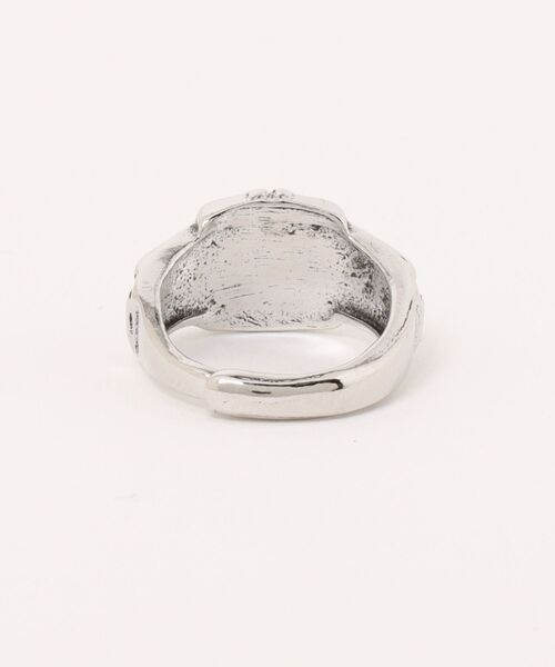 tone(トーン)の「【88eighty-eight】レトロヴィンテージブラックシルバークラウンリング【import】(MA)(リング・メンズ・シルバー・FREE)」の2枚目の写真