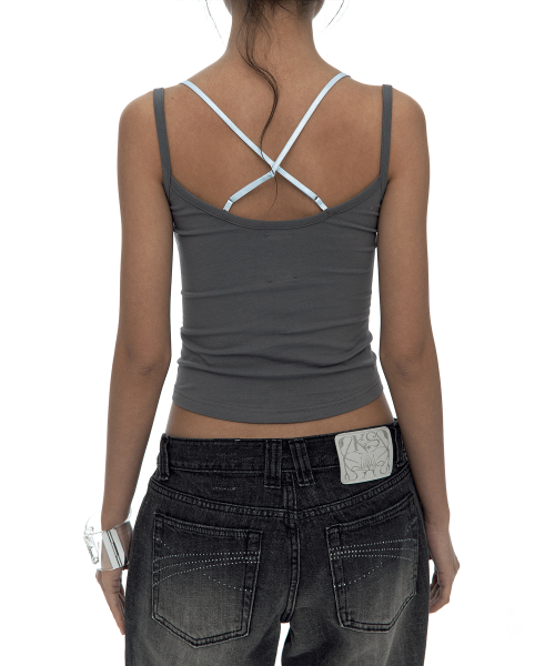KASHIKO(カシコ)の「Nessa Lace Top Gray(Tシャツ/カットソー・レディース・その他・FREE)」の10枚目の写真