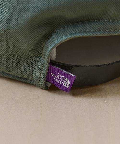 THE NORTH FACE PURPLE LABEL(ザ ノースフェイス パープルレーベル)の「【THE NORTH FACE Purple Label/ザ・ノースフェイスパープルレーベル】Chino Field Cap(キャップ・メンズ・セージグリーン/ブラック・FREE)」の6枚目の写真