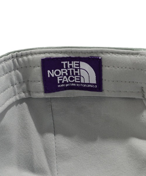 THE NORTH FACE PURPLE LABEL(ザ ノースフェイス パープルレーベル)の「【THE NORTH FACE Purple Label/ザ・ノースフェイスパープルレーベル】Chino Field Cap(キャップ・メンズ・セージグリーン/ブラック・FREE)」の11枚目の写真