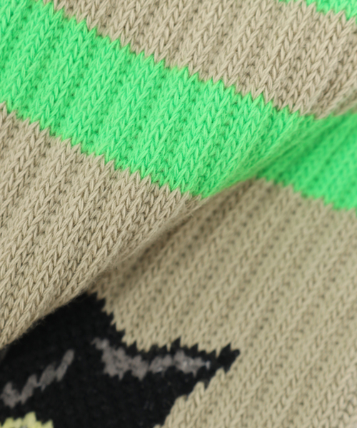 ROSTER SOX（ロスターソックス）の「ROSTER SOX / ロスターソックス CAT（ソックス/靴下・メンズ・ブルー/オレンジ/グリーン・MEDIUM/SMALL）」の8枚目の写真