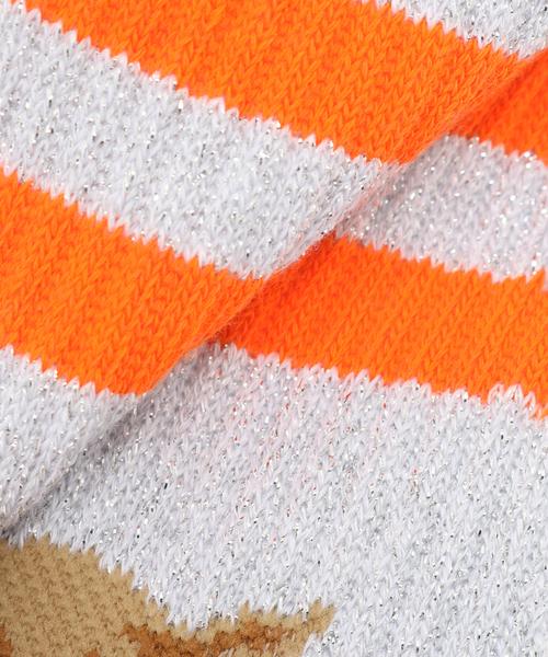 ROSTER SOX（ロスターソックス）の「ROSTER SOX / ロスターソックス CAT（ソックス/靴下・メンズ・ブルー/オレンジ/グリーン・MEDIUM/SMALL）」の10枚目の写真