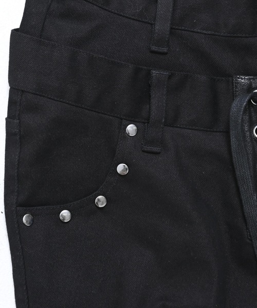 REFLEM(レフレム)の「『REFLEM/レフレム』切替レースアップフレアパンツ(その他パンツ・レディース・ブラック・M/S/L)」の22枚目の写真