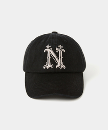 DNSR（ディーエヌエスアール）の「ノバウォッシュドボールキャップブラック（キャップ）」