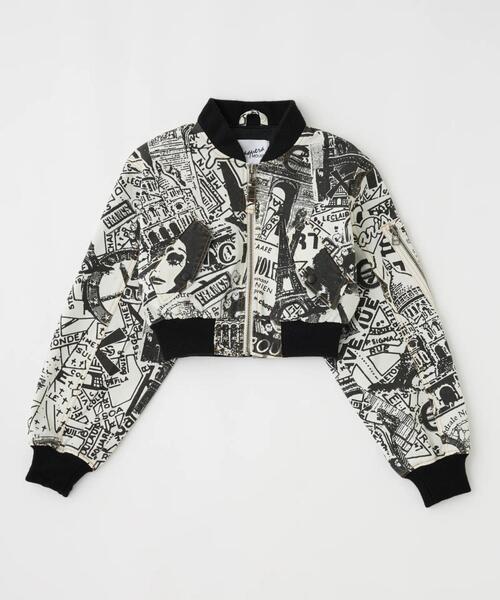 MOUSSY(マウジー)の「VAQUERA×MOUSSY/ヴァケラ×マウジー/VQ PARIS SYNDROME AVIATOR JACKET(ブルゾン・レディース・その他24・M/S)」の1枚目の写真
