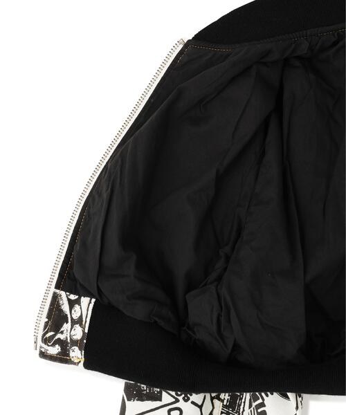 MOUSSY(マウジー)の「VAQUERA×MOUSSY/ヴァケラ×マウジー/VQ PARIS SYNDROME AVIATOR JACKET(ブルゾン・レディース・その他24・M/S)」の3枚目の写真