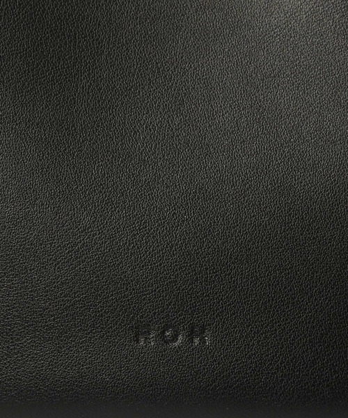 ROH SEOUL(ローソウル)の「ROH SEOUL / Medium around hobo バッグ(トートバッグ・レディース・アイボリー/ブラック・FREE)」の7枚目の写真