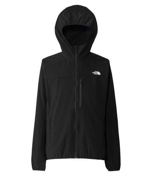 THE NORTH FACE(ザノースフェイス)の「ザ ノース フェイス THE NORTH FACE Mountain Softshell Hoodie マウンテンソフトシェルフーディー(マウンテンパーカー・メンズ・ブラック/キャメル・M/L/LL)」の2枚目の写真
