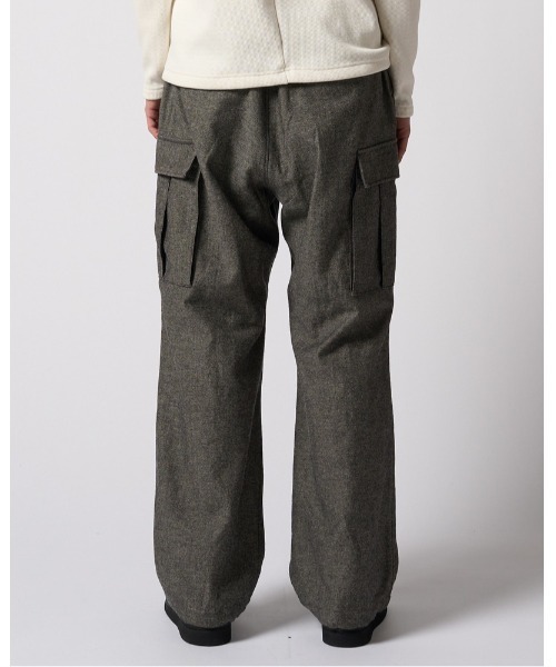 wjk(ダヴルジェイケイ)の「natural blend wool easy cargo(カーゴパンツ・メンズ・ブラック/ブラック系その他・SMALL/MEDIUM/LARGE/X-LARGE)」の6枚目の写真