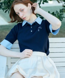 navy♡出品 eimy istoire トップス EIMY ISTOIRE｜エイミーイストワールのトップス（ブルー・ネイビー