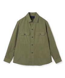 TOMORROWLAND（トゥモローランド）の「スビンコットン ダブルポケット シャツブルゾン（シャツ/ブラウス）」