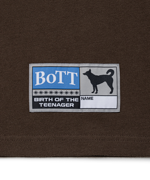 BOTT(ボット)の「BoTT / ボット Cotton Football Shirt(Tシャツ/カットソー・メンズ・ブラウン/ピンク・MEDIUM/LARGE)」の5枚目の写真