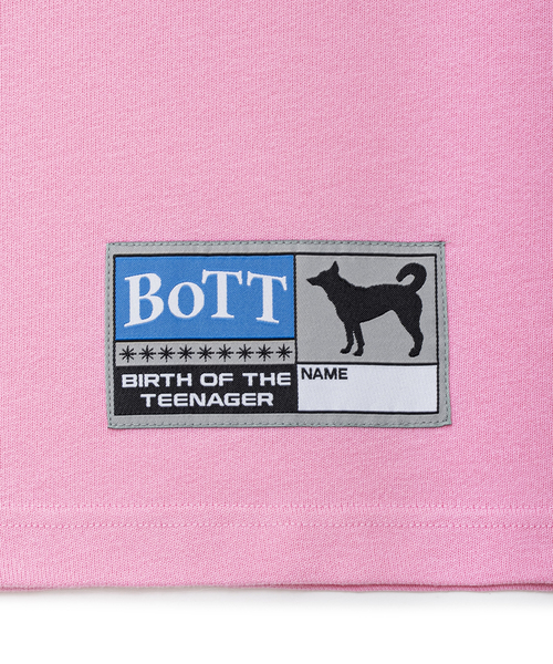 BOTT(ボット)の「BoTT / ボット Cotton Football Shirt(Tシャツ/カットソー・メンズ・ブラウン/ピンク・MEDIUM/LARGE)」の8枚目の写真