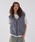 WISH FOR EVER�i�E�B�b�V���t�H�[�G�o�[�j�́uDRAW CODE BICOLOR SHIRT HOOD VEST/�h���[�R�[�h�o�C�J���[�V���c�x�X�g�i�x�X�g�j�v�b�u���[