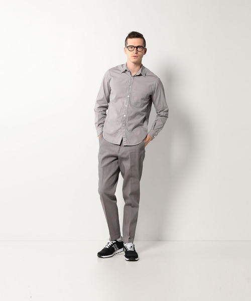 Steven Alan(スティーブンアラン)の「<Steven Alan>SLOW OXFORD REVERSE SEAM SHIRT/シャツ(シャツ/ブラウス・メンズ・ホワイト/グレー/ライトブルー・MEDIUM/LARGE/SMALL/X-LARGE)」の4枚目の写真