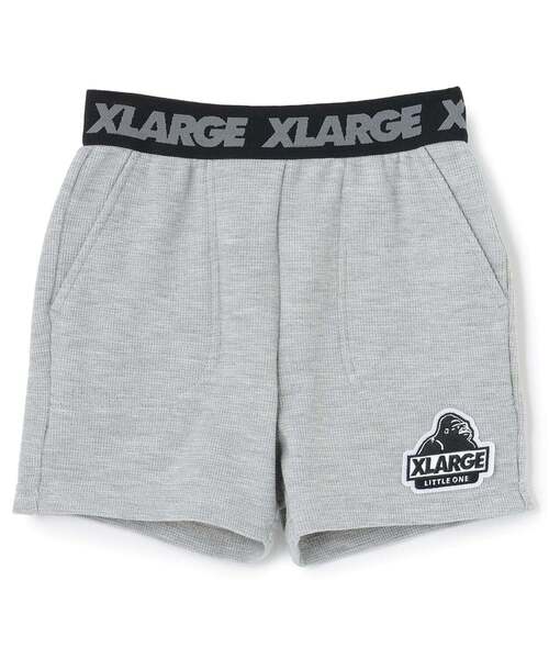 XLARGE KIDS(エクストララージキッズ)の「ウエストロゴ ワッフル素材ショートパンツ(その他パンツ・キッズ・ブルー/グレー/ブラック・130cm/140cm/80cm/90cm/100cm/110cm/120cm)」の8枚目の写真