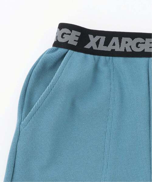 XLARGE KIDS(エクストララージキッズ)の「ウエストロゴ ワッフル素材ショートパンツ(その他パンツ・キッズ・ブルー/グレー/ブラック・130cm/140cm/80cm/90cm/100cm/110cm/120cm)」の11枚目の写真