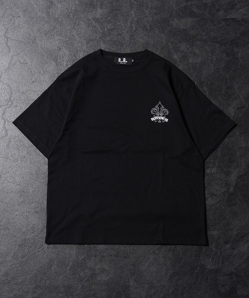 RIPPER(リッパー)の「【RIPPER】ボーン リリー Tee / Bone Lily Tee(Tシャツ/カットソー・メンズ・チャコールグレー/ブラック/ホワイト・M/L/XL)」の13枚目の写真