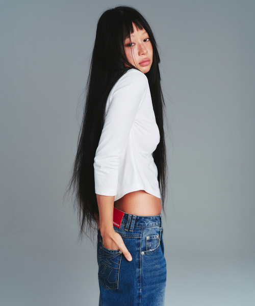 AMESWORLDWIDE(アメスワールドワイド)の「CLASSIC 3/4 SLEEVE ROUND TEE WHITE(Tシャツ/カットソー・レディース・その他・SMALL/MEDIUM/LARGE)」の12枚目の写真