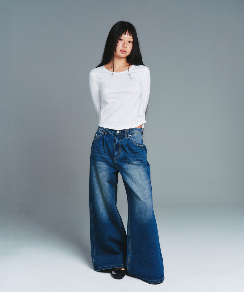 AMESWORLDWIDE(アメスワールドワイド)の「CLASSIC 3/4 SLEEVE ROUND TEE WHITE(Tシャツ/カットソー・レディース・その他・SMALL/MEDIUM/LARGE)」の2枚目の写真