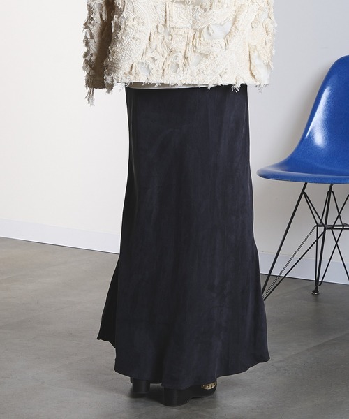 ROSE BUD（ローズバッド）の「FIBRIL SKIRT（スカート・レディース・オフホワイト/チャコールグレー/バーガンディー・M/S）」の13枚目の写真